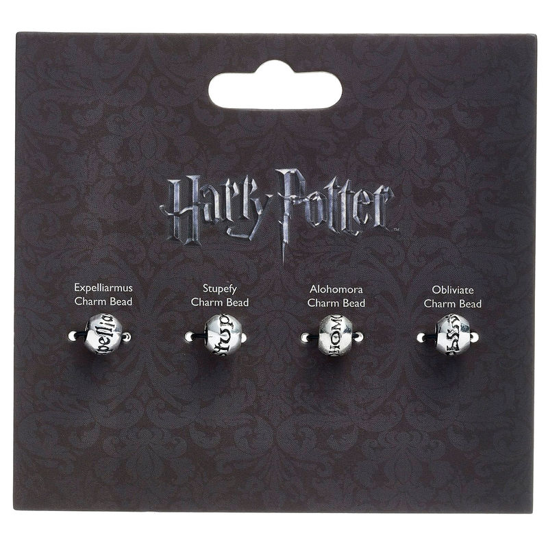 Set 4 abalorios hechizo Harry Potter surtido THE CARAT SHOP