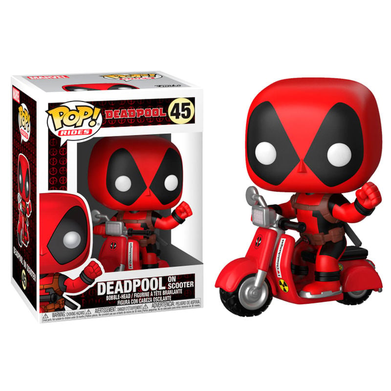 Figura POP Marvel Deadpool & Scooter FUNKO