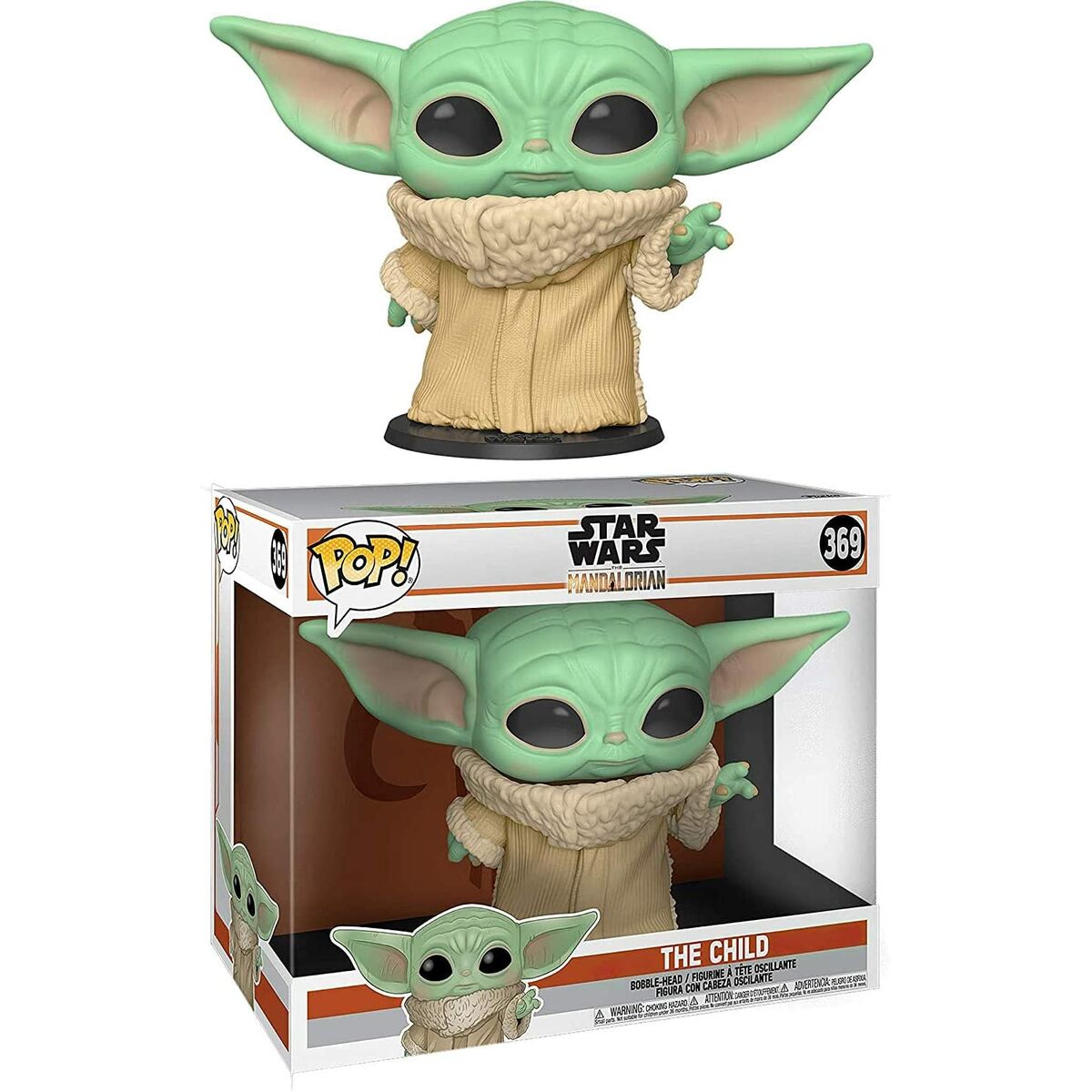 Figura POP Star Wars Mandalorian Yoda The Child 25cm FUNKO