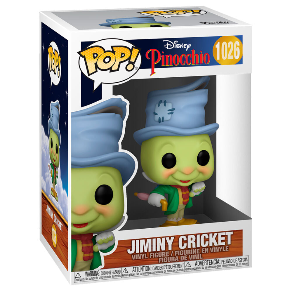 Figura POP Disney Pinocho Street Jiminy Cricket FUNKO