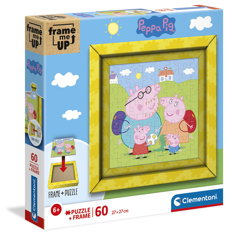 Puzzle Frame me Up Peppa Pig 60pzs CLEMENTONI