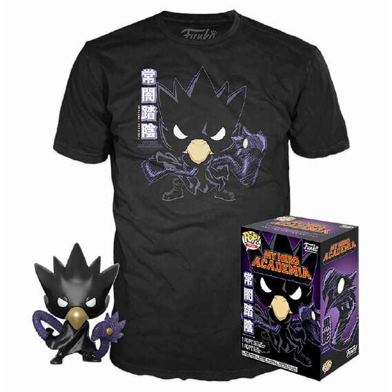 Set figura POP & Tee My Hero Academia Tokoyami S FUNKO
