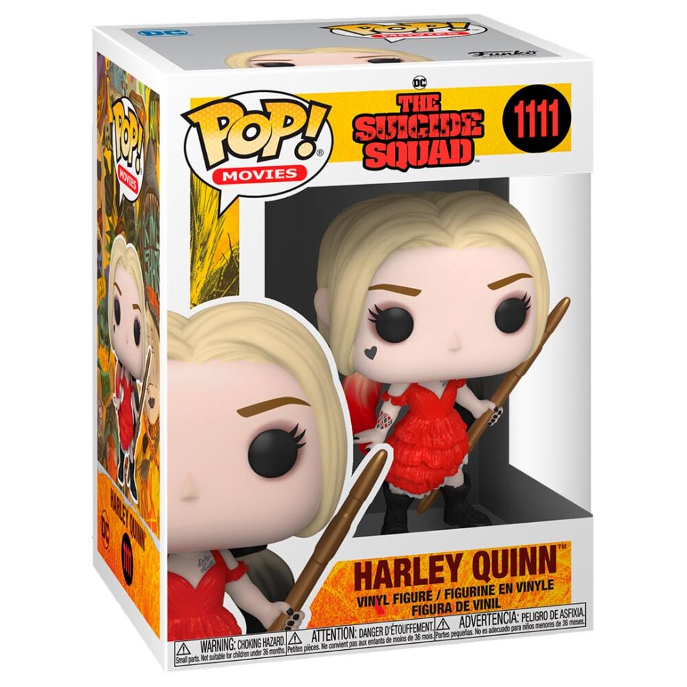 Figura POP DC The Suicide Squad Harley Quinn Damaged Dress FUNKO