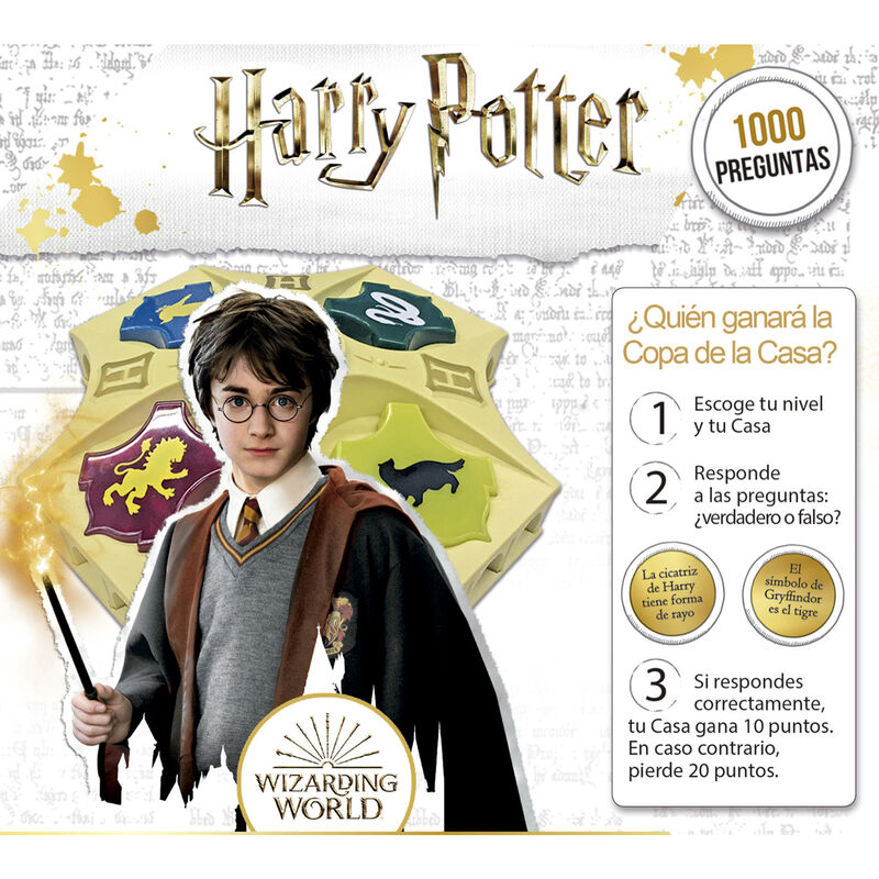 Juego mesa Quiz Harry Potter español EDUCA BORRAS
