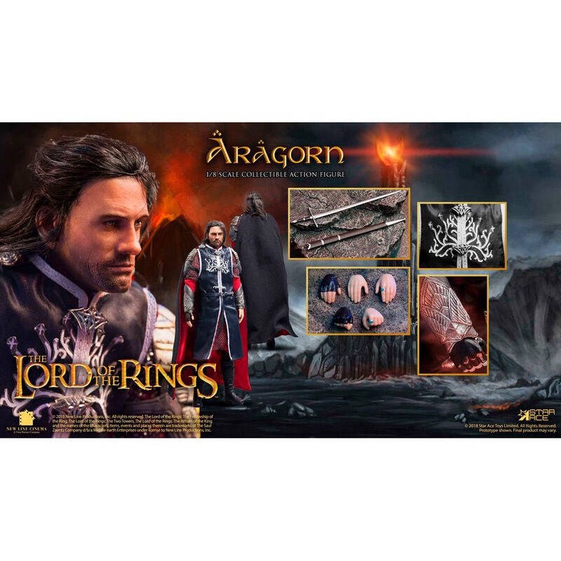 Figura Real Master Aragorn El Señor de los Anillos 23cm STAR ACE