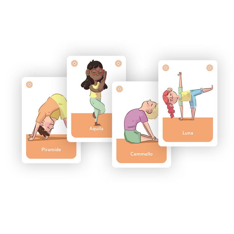 Juego cartas de yoga CLEMENTONI