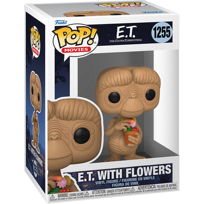 Figura POP E.T El Extraterrestre 40th E.T Flowers FUNKO