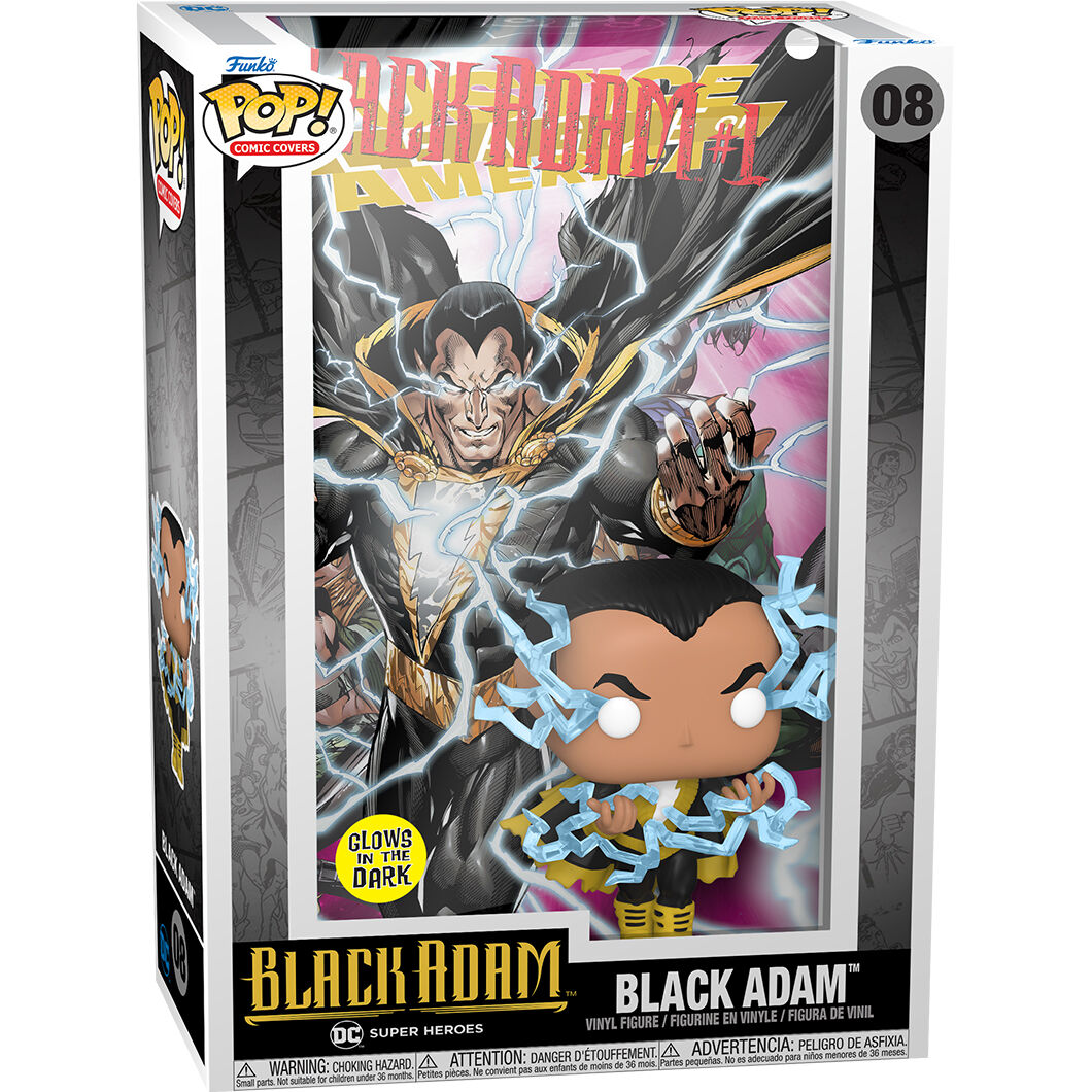 Figura POP DC Comics Black Adam Comic Cover FUNKO