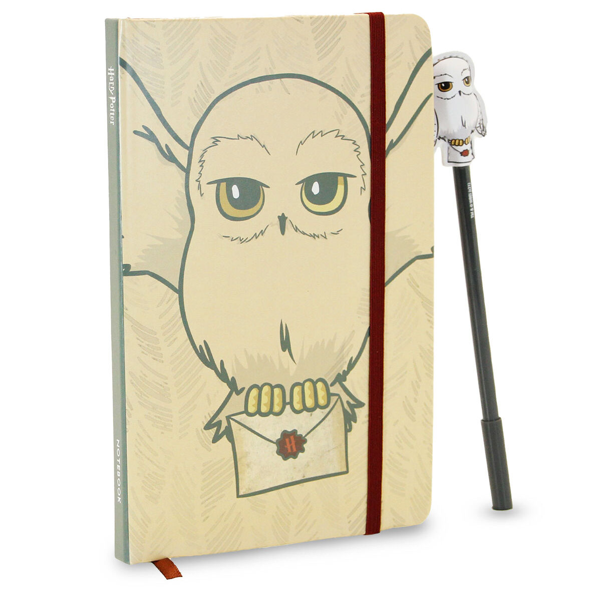 Set diario + boligrafo Hedwig Harry Potter KARACTERMANIA