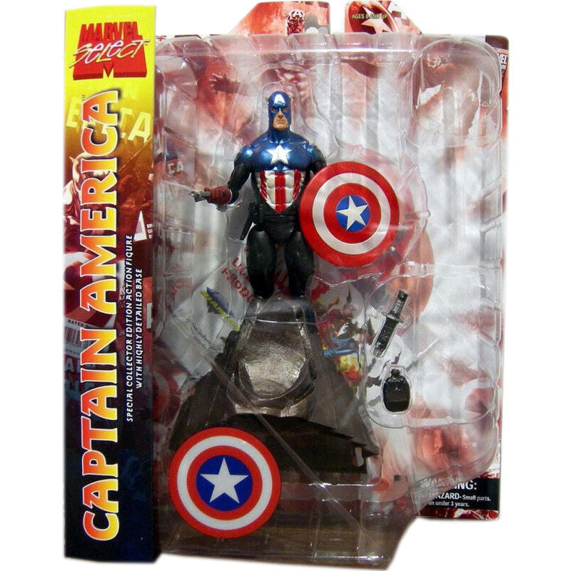 Figura Capitan America Marvel Select 18 cm DIAMOND SELECT