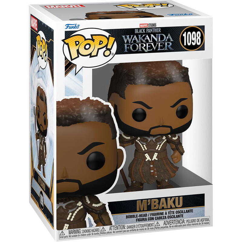 Figura POP Black Panther Wakanda Forever M Baku FUNKO