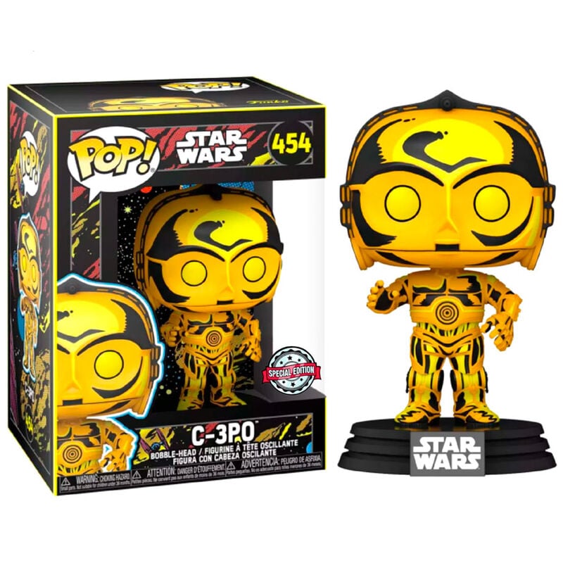 Figura POP Star Wars Retro Series C-3PO Exclusive FUNKO