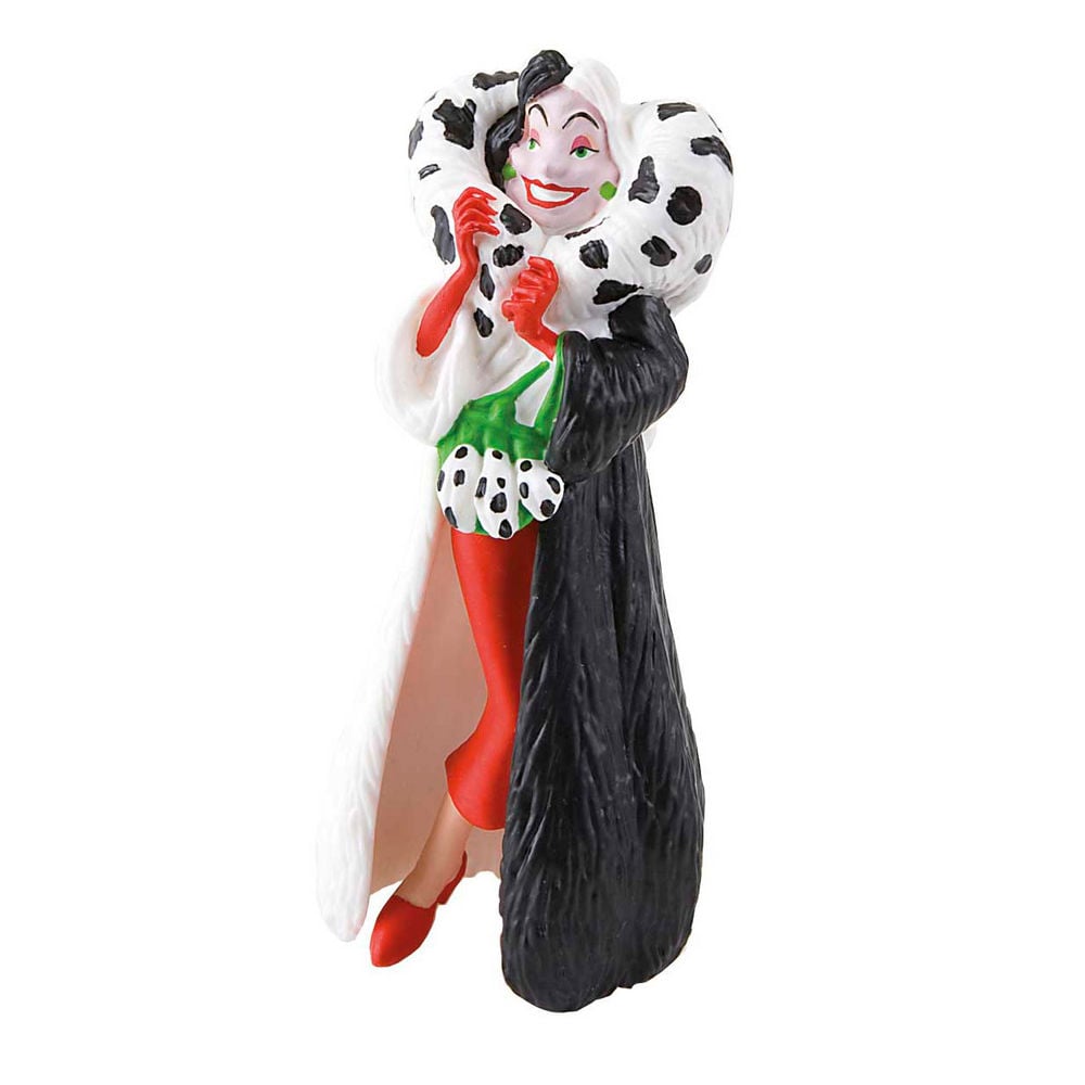 Figura Cruella de Vil 101 Dalmatas Disney 9cm BULLYLAND