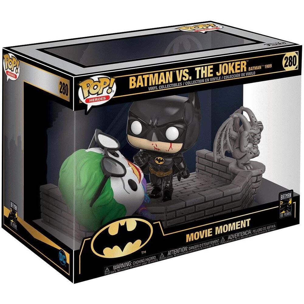 Figura POP DC Comics Batman 80th Batman and Joker 1989 FUNKO