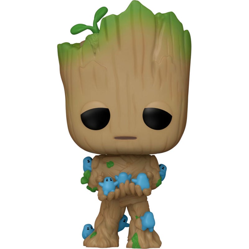 Figura POP Marvel I am Groot - Groot with Grunds FUNKO