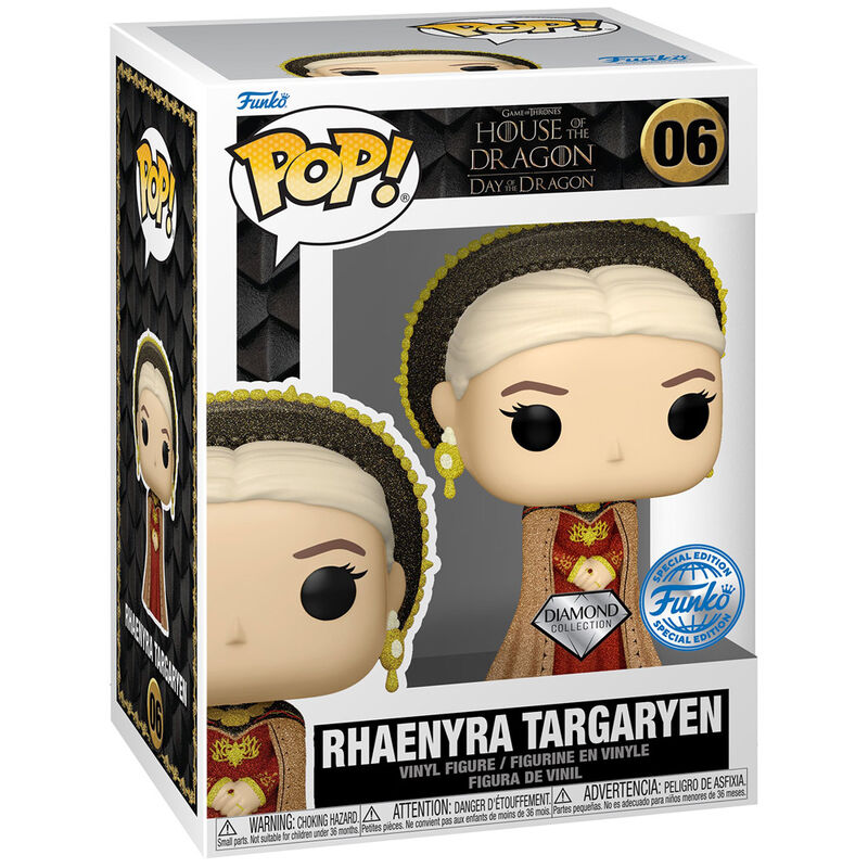 Figura POP Juego de Tronos La Casa del Dragon Rhaenyra Targaryen Exclusive FUNKO