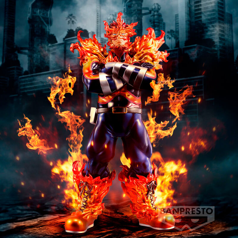 Figura Endeavor Special Age of Heroes My Hero Academia 19cm BANPRESTO