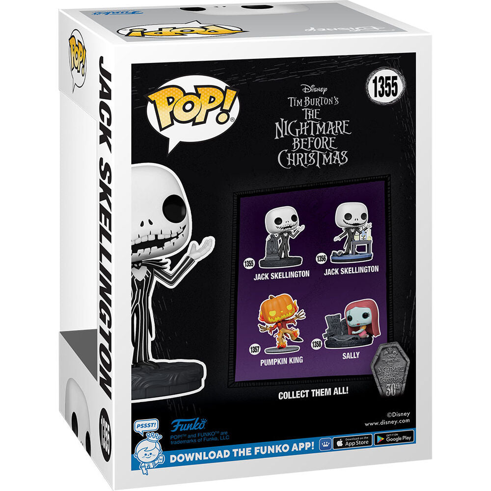 Figura POP Disney Pesadilla Antes de Navidad 30th Anniversary Jack Skellington FUNKO