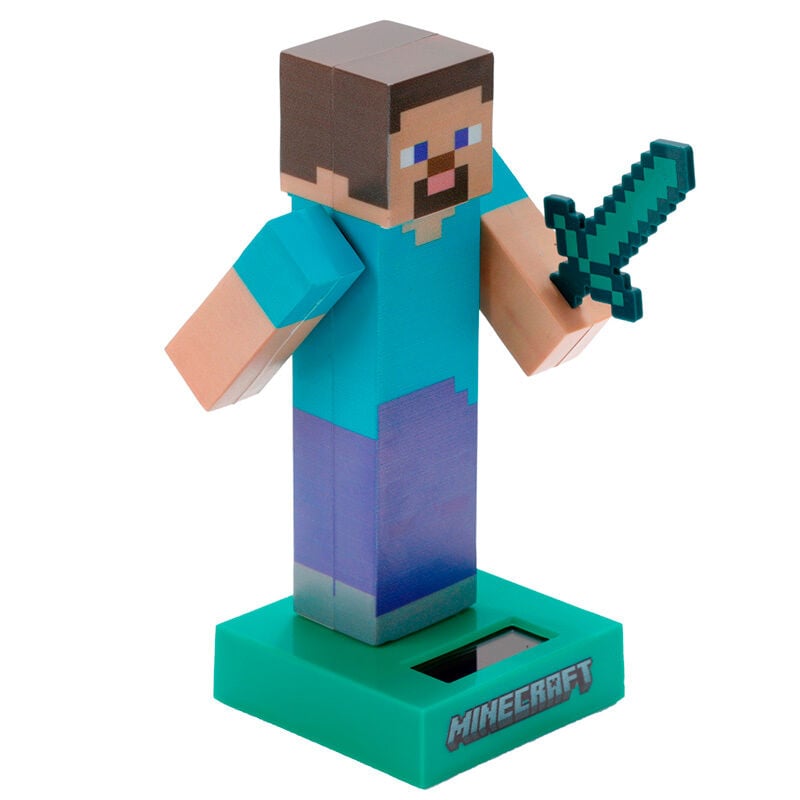 Muñeco solar Steve Minecraft PUCKATOR