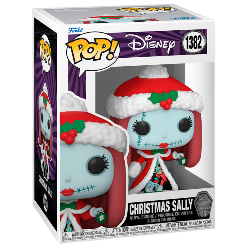 Figura POP Disney Pesadilla Antes de Navidad 30th Anniversary Christmas Sally FUNKO