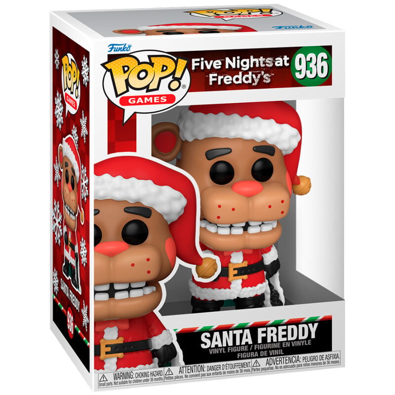 Figura POP Five Nights at Freddys Holiday Santa Freddy FUNKO