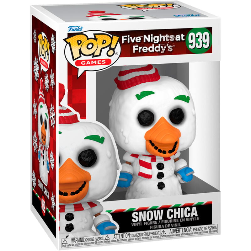 Figura POP Five Nights at Freddys Holiday Snow Chica FUNKO
