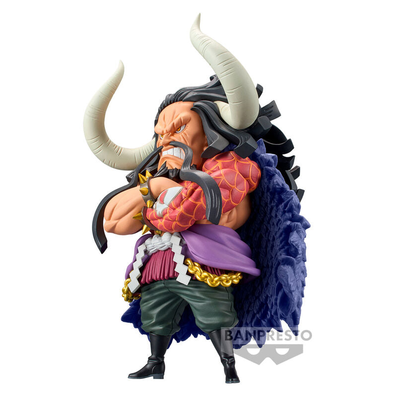 Figura Kaido of the Beast Mega World Collectable One Piece 13cm BANPRESTO