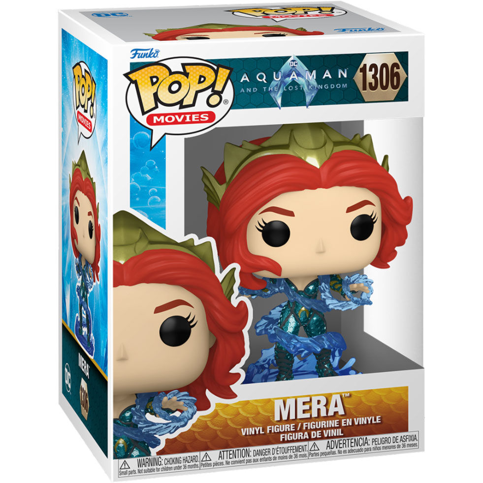 Figura POP DC Comics Aquaman y el Reino Perdido Mera FUNKO