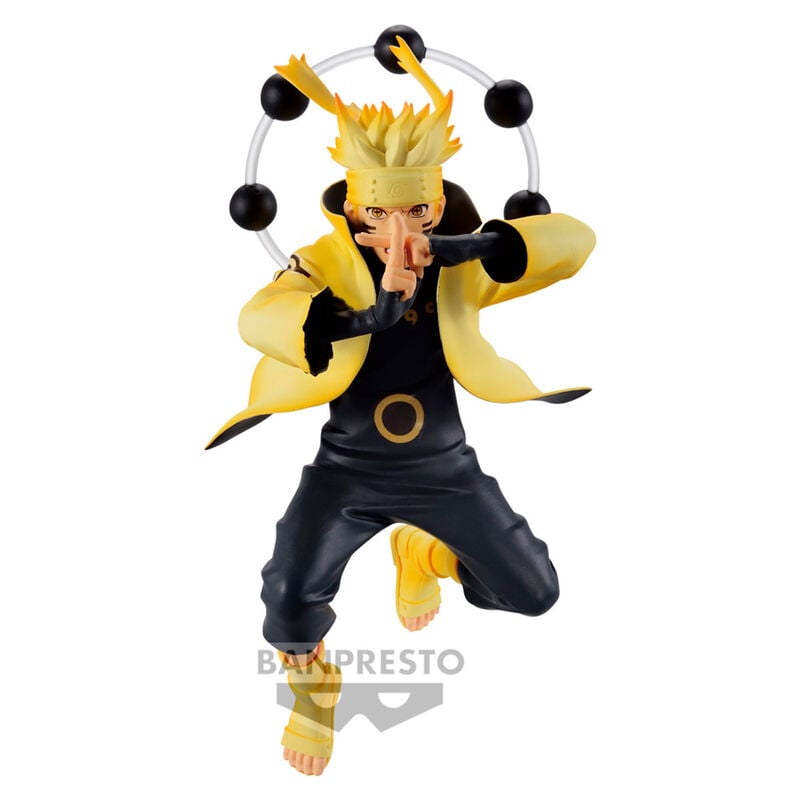 Figura Naruto Uzumaki Vibration Stars Naruto Shippuden 14cm BANPRESTO