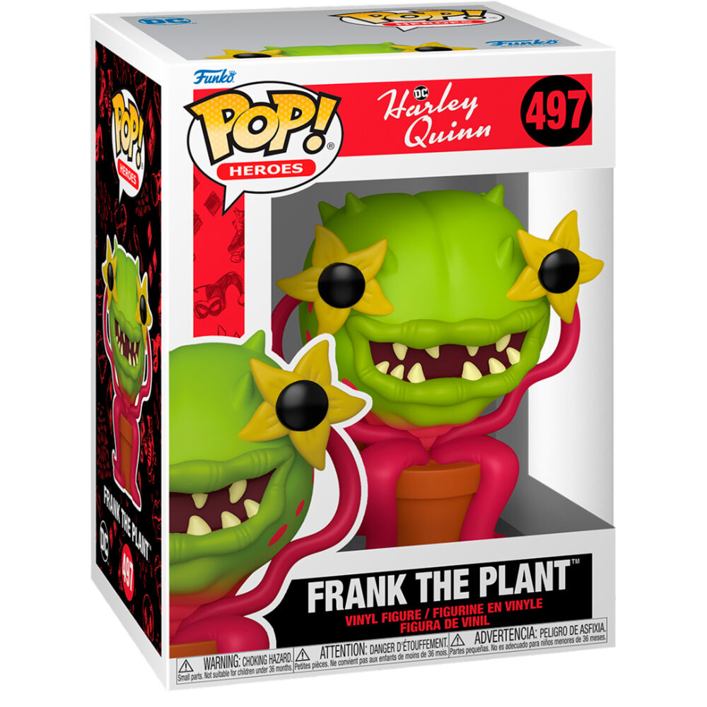 Figura POP DC Comics Harley Quinn Frank the Plant FUNKO