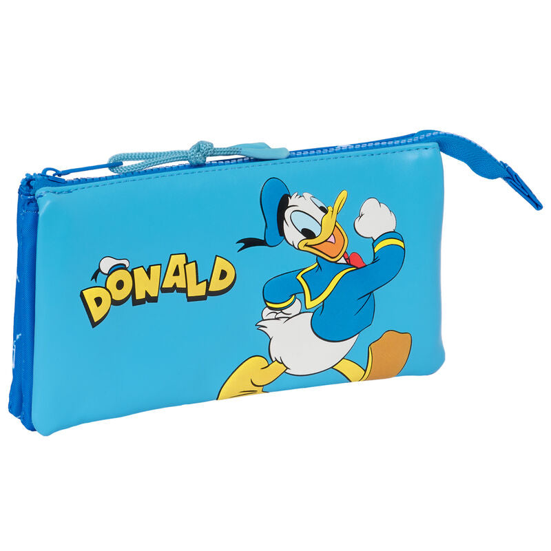 Portatodo Pato Donald Disney triple SAFTA