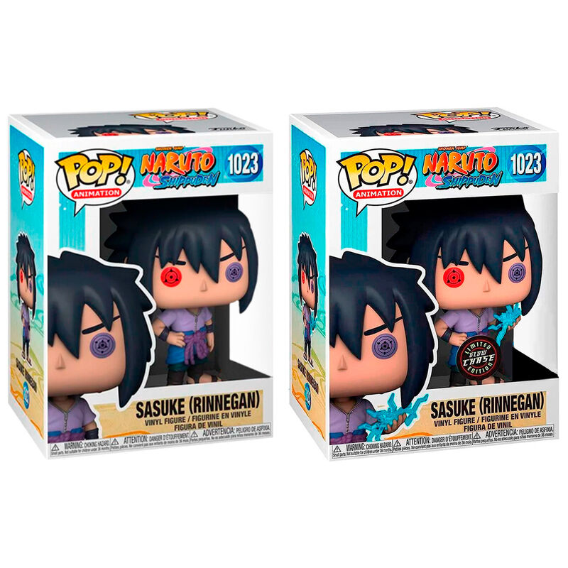 Figura POP Naruto Shippuden Sasuke 5 + 1 Chase Exclusive FUNKO