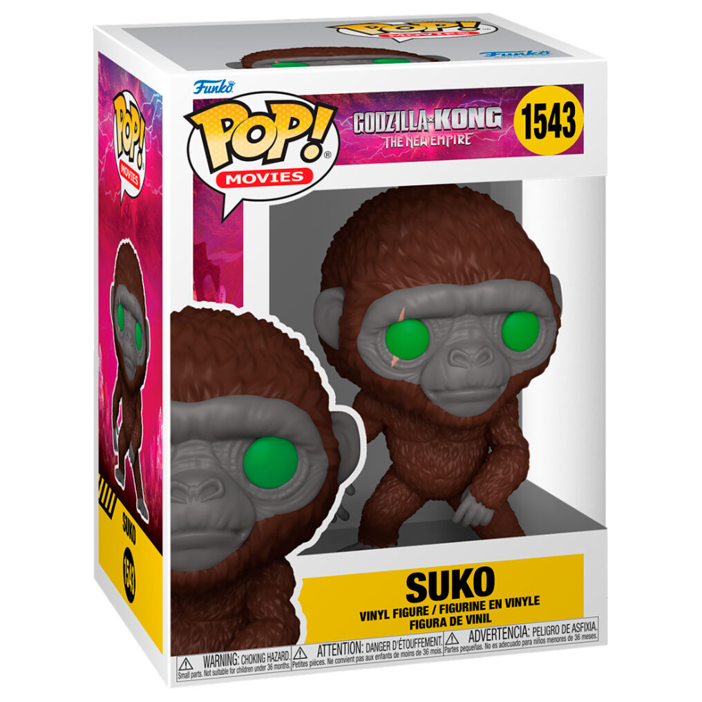 Figura POP Godzilla y Kong El nuevo imperio Suko FUNKO