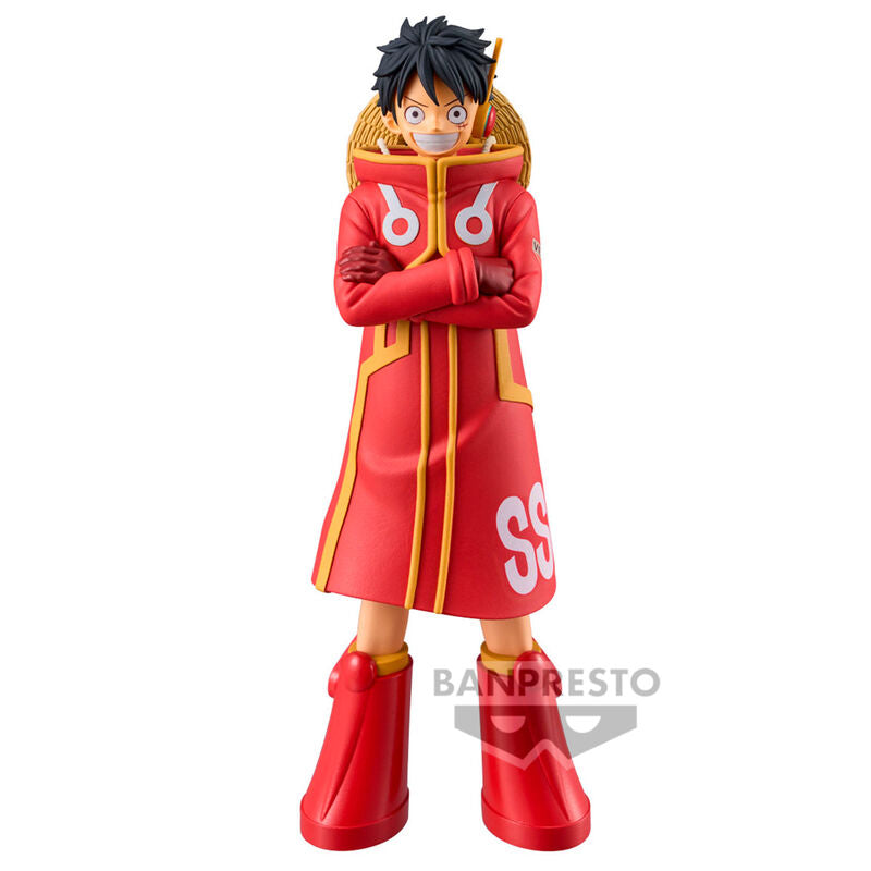 Figura Monkey D Luffy Grandline Series One Piece 16cm BANPRESTO