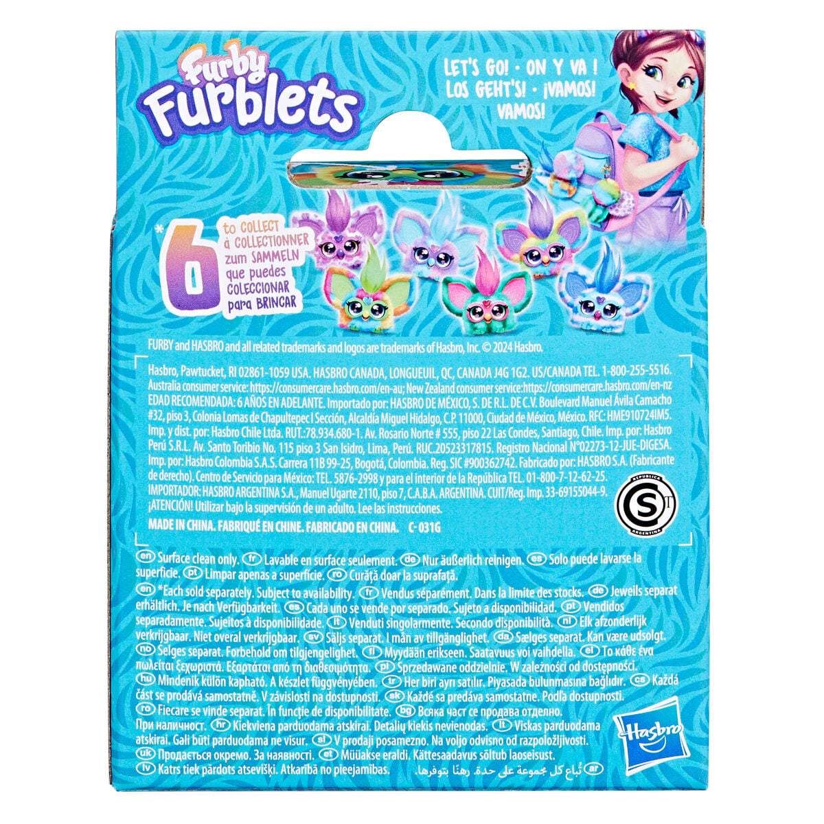 Mini Furby Pix Elle Furblet HASBRO