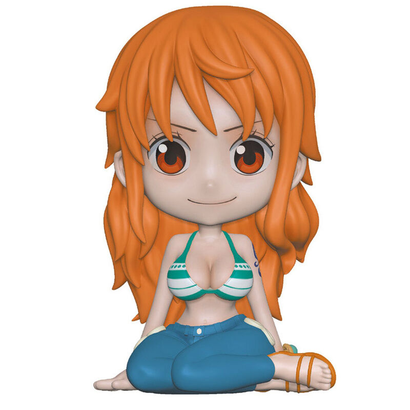 Figura hucha Nami One Piece 18cm PLASTOY