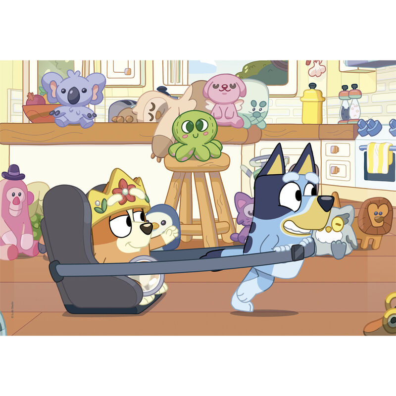 Puzzle Bluey 2x60pzs CLEMENTONI