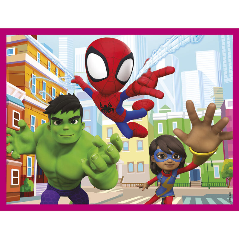 Puzzle cubo Spidey Marvel 12pzs CLEMENTONI