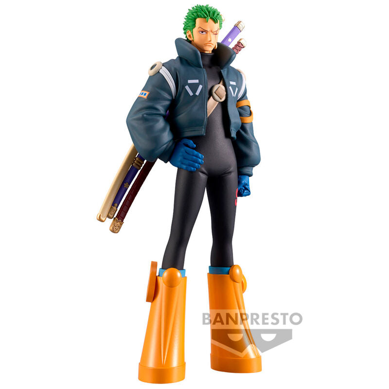 Figura Egghead Roronoa Zoro Grandline Series One Piece 17cm BANPRESTO