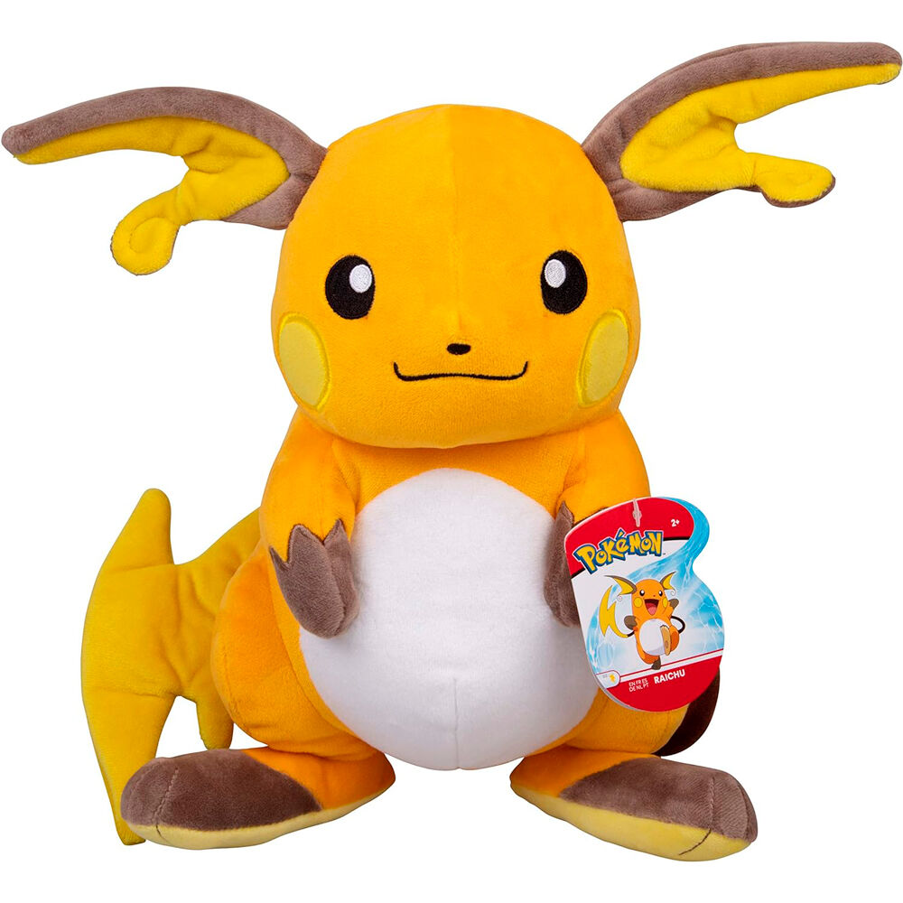 Peluche Raichu Pokemon 25cm JAZWARES