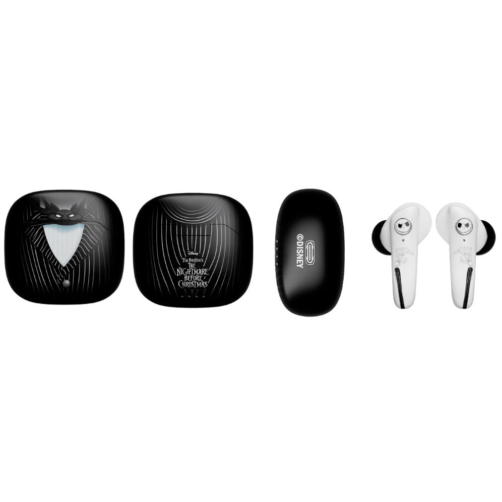 Mini Cable Guy + auriculares inalambricos Jack Pesadilla Antes de Navidad Disney EXQUISITE GAMING