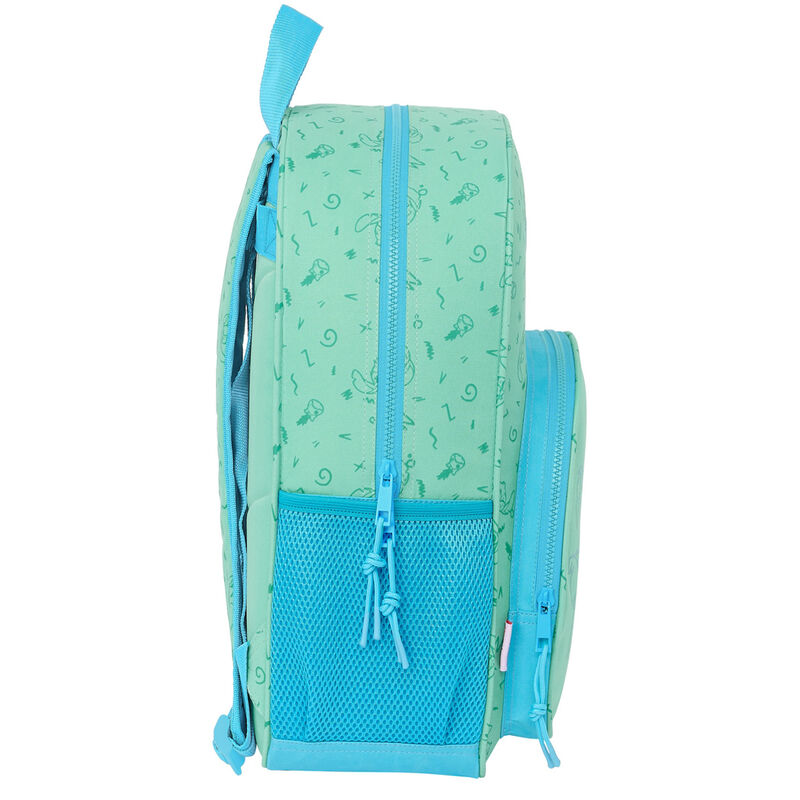 Mochila Aloha Stitch Disney 42cm adaptable SAFTA