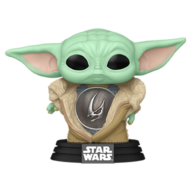 Figura POP Star Wars The Mandalorian Din Grogu with Armor FUNKO