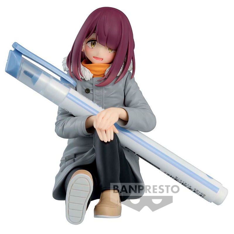 Figura Ayano Toki Season 3 Laid-Back Camp 10cm BANPRESTO