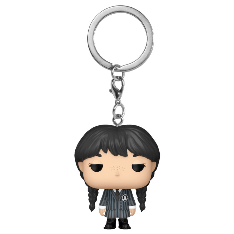 Llavero Pocket POP Miercoles Wednesday FUNKO
