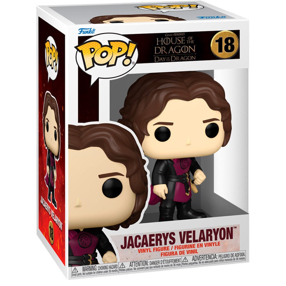 Figura POP La Casa del Dragon 3 Jarcarys Valaryon FUNKO