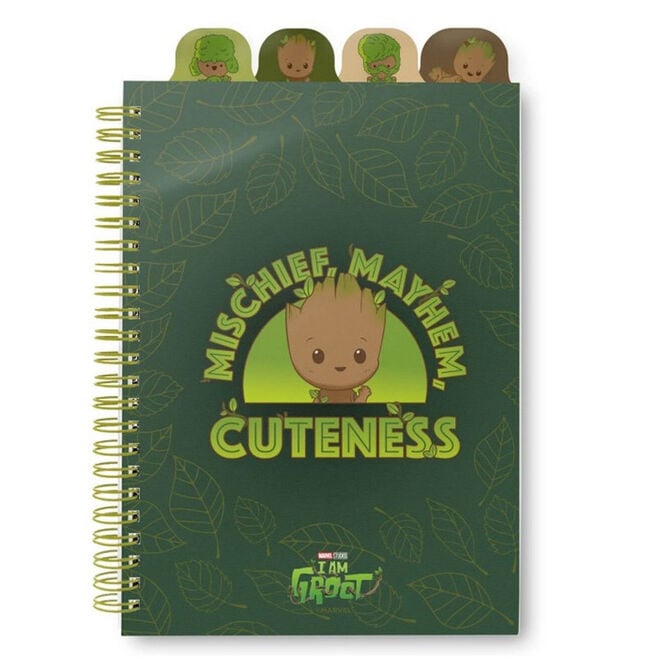 Cuaderno A5 Groot Marvel ERIK