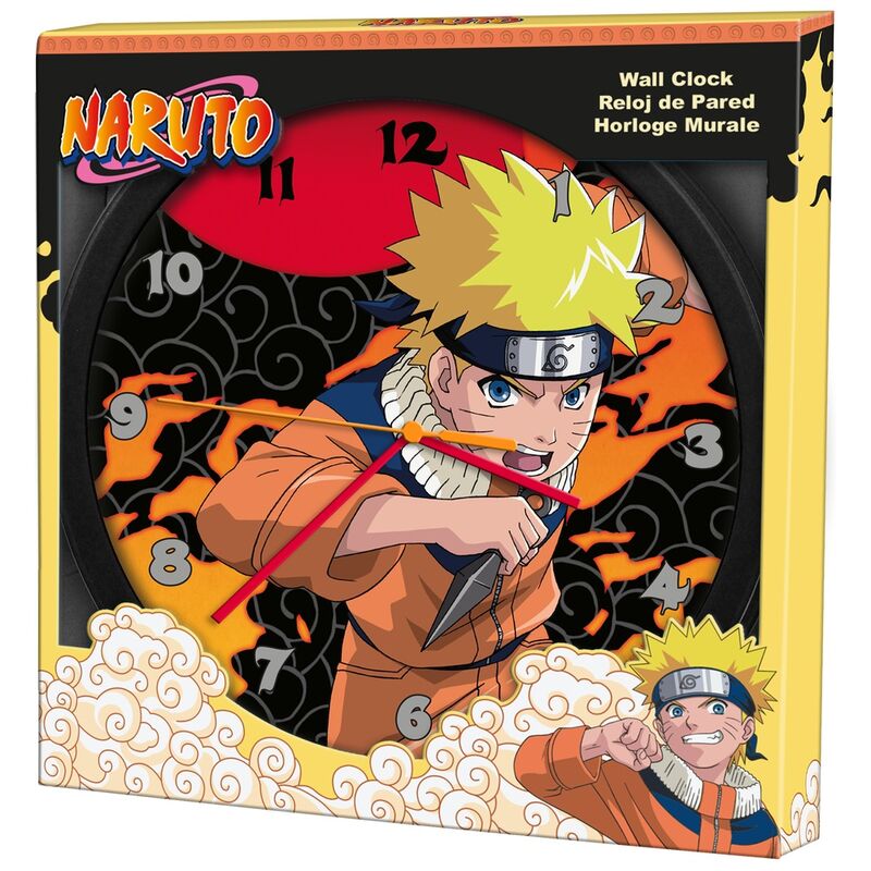 Reloj pared Naruto Shippuden KIDS LICENSING