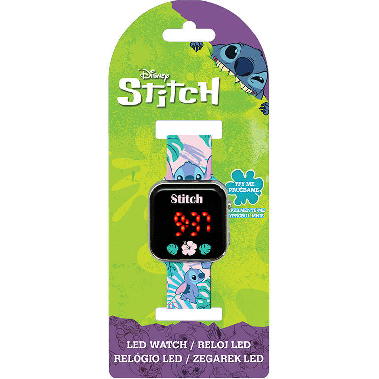 Reloj led Stitch Disney KIDS LICENSING