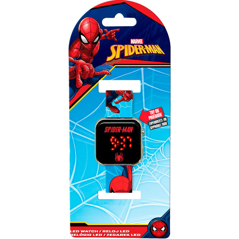 Reloj led Spiderman Marvel KIDS LICENSING
